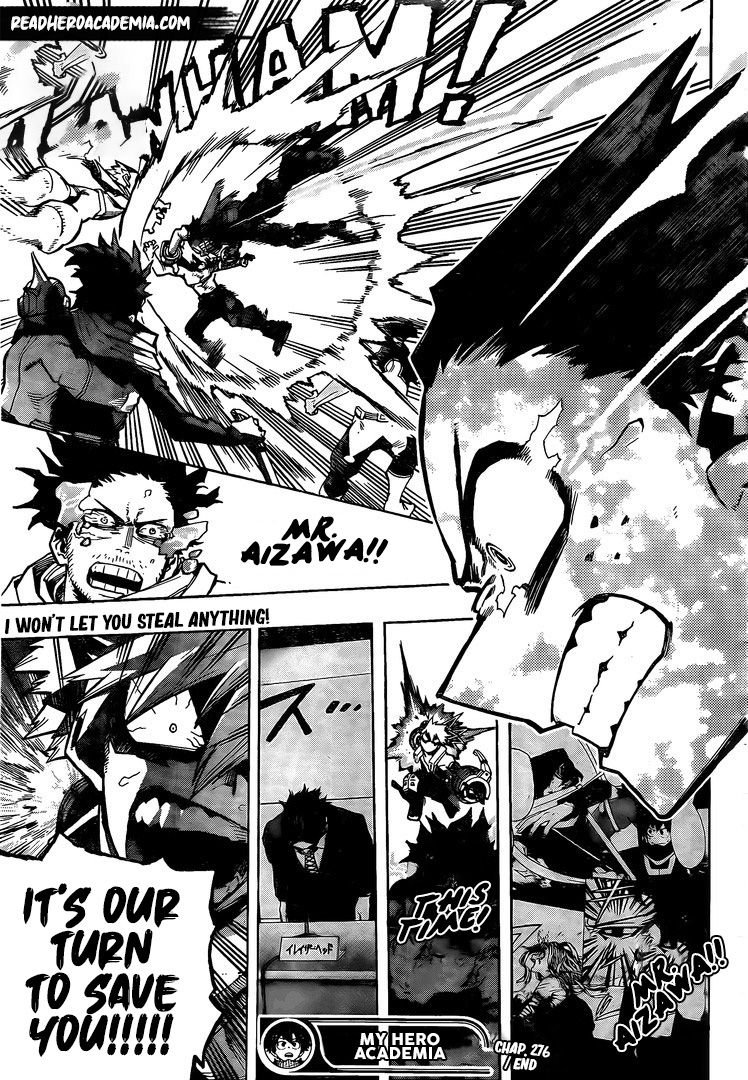 Boku no Hero Academia Chapter 276 19